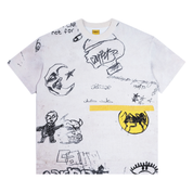 Scrapbook Tee - White