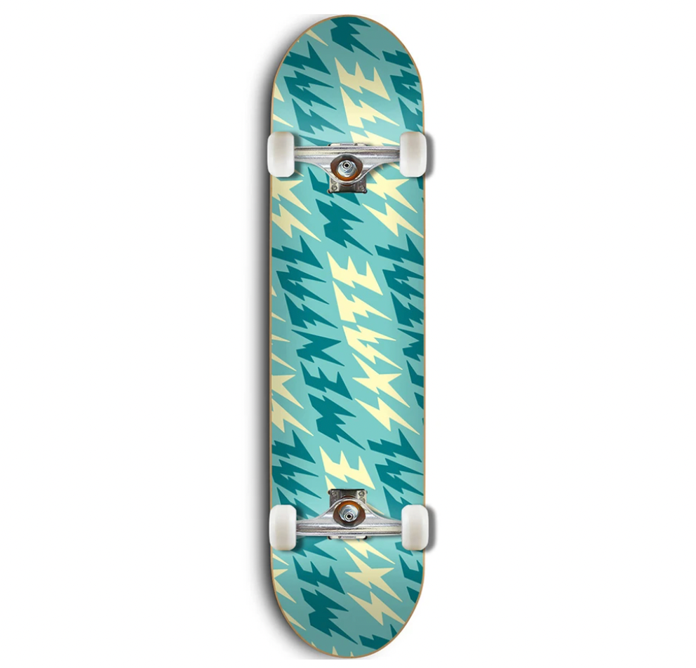 Bolts Complete Teal Deck - 8.25"