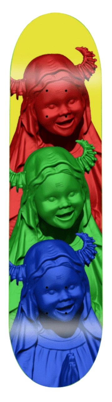 Point Cloud - Virgin Mary Deck - 8.25"