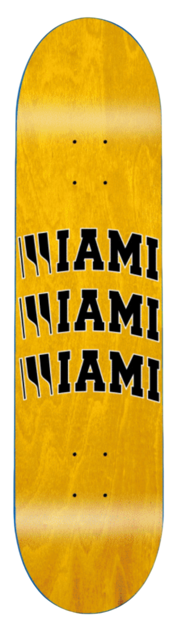 Miami Yellow Deck - 8.38"