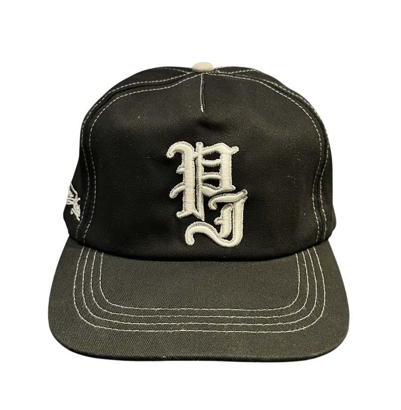 Stamp Casquette 5 Panneaux Snapback - Noir/Gris