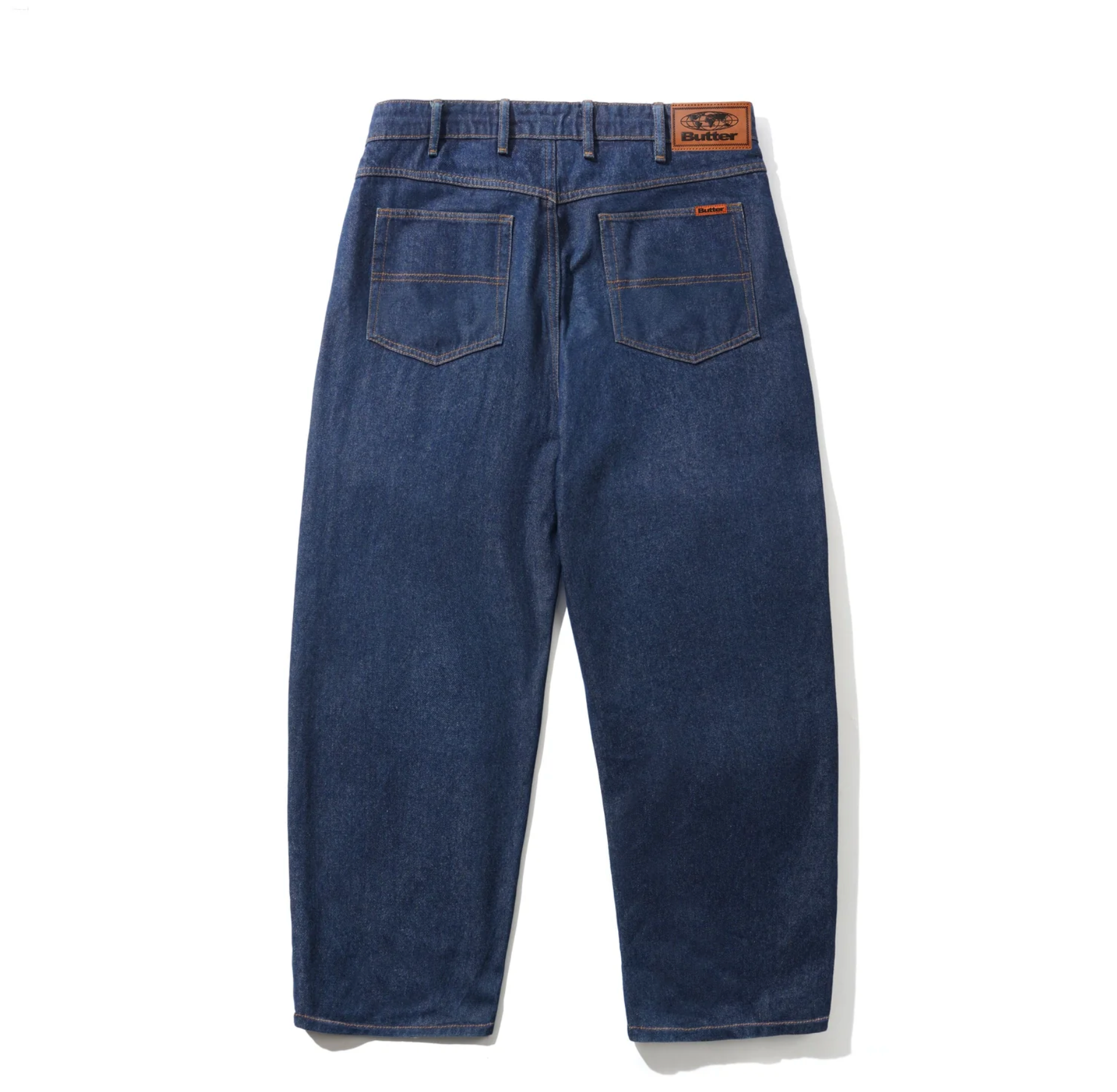 Relaxed Denim Jeans - Dark Indigo