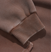 Blotch Zip-Thru Hood - Washed Berry