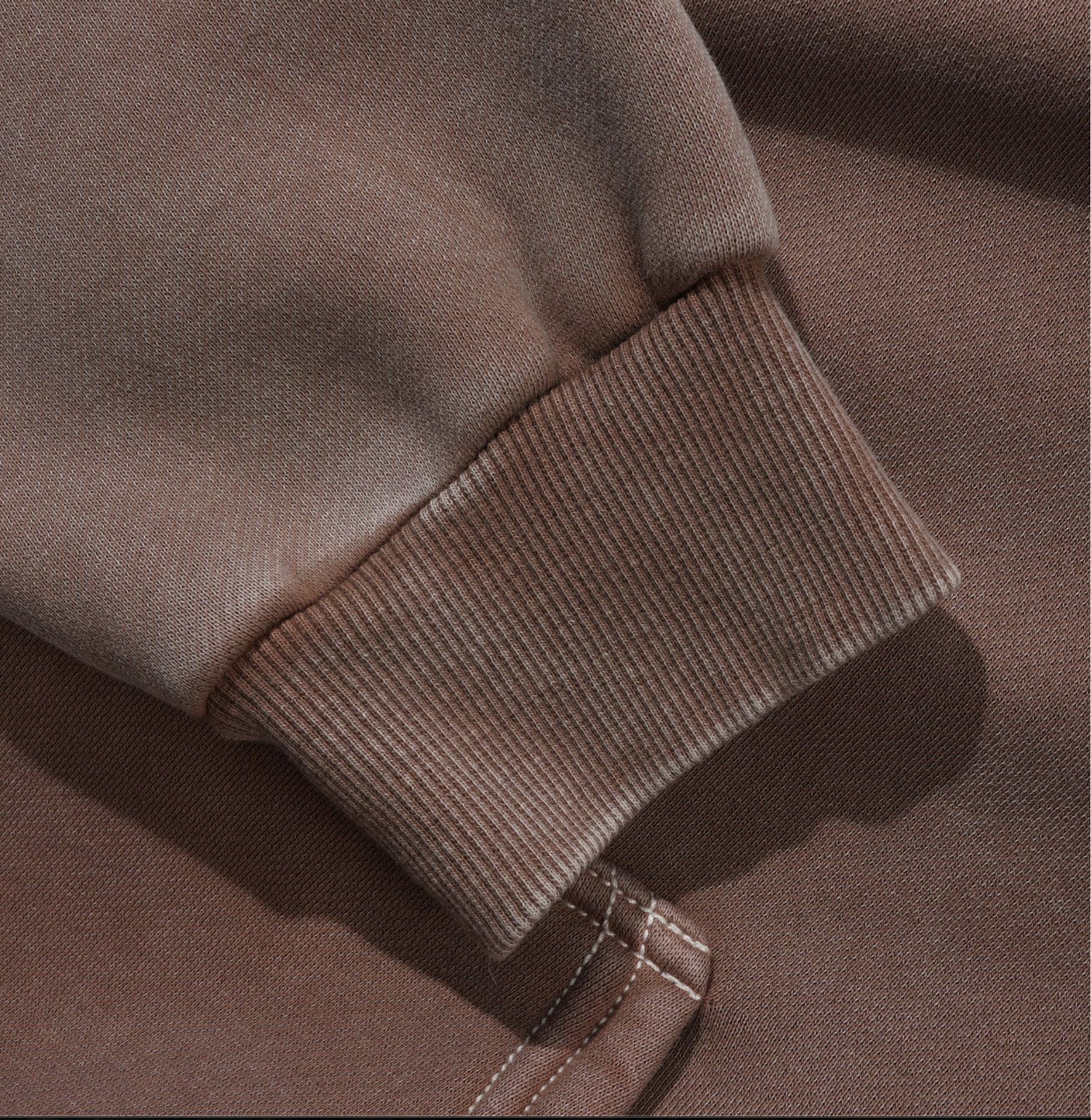 Blotch Zip-Thru Hood - Washed Berry