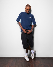 Internationale Panelled Tee - Slate