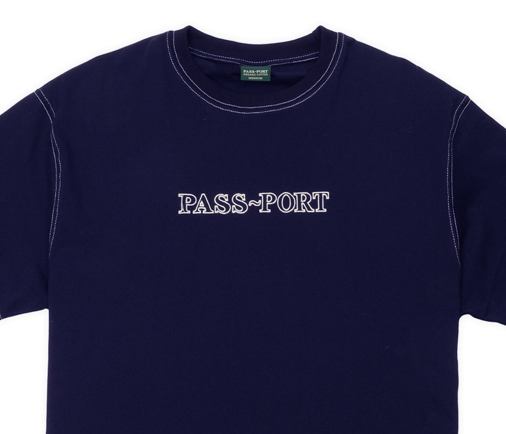 T-Shirt Officiel en Coton Biologique - Bleu Marine