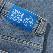 Big Boy Pantalon - Bleu Délavé Intense