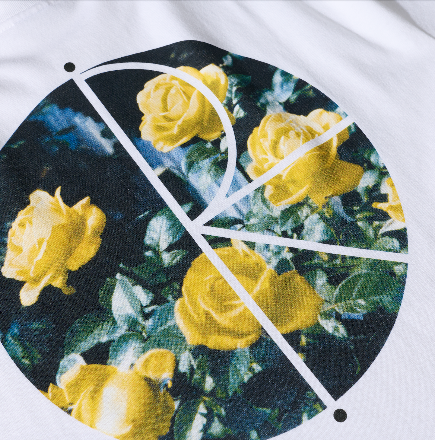 T-Shirt Logo Fill | Märtas Roses - Blanc