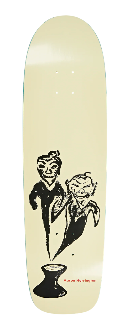 Aaron Herrington "Pot Demons" - Yellow Surf Jr. Deck