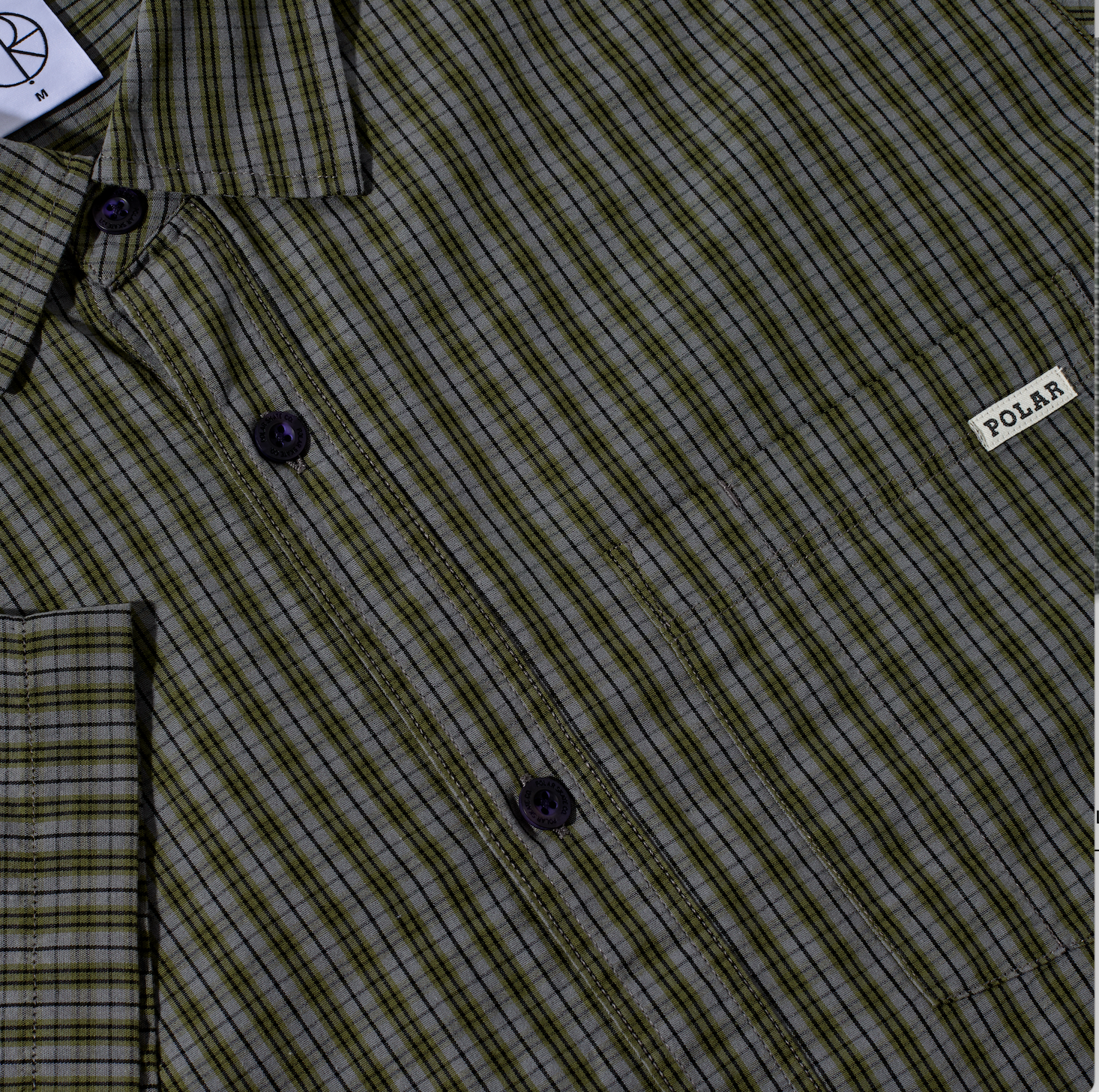 Mitchell Shirt - Black/Green
