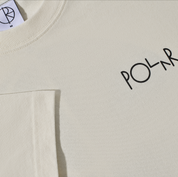 Contrast Tee | Fill Logo - Ivory/Black