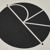 Contrast Tee | Fill Logo - Ivory/Black