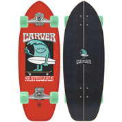 Wavy Davy, 28" | Mini Surfskate Complete