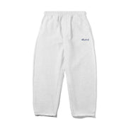 Script Fleece Sweatpants - Ash
