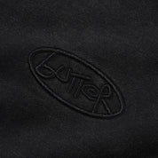 Scrubbed Pull Col Rond - Noir