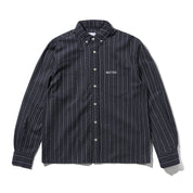 Seersucker Shirt - Navy