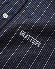 Seersucker Shirt - Navy