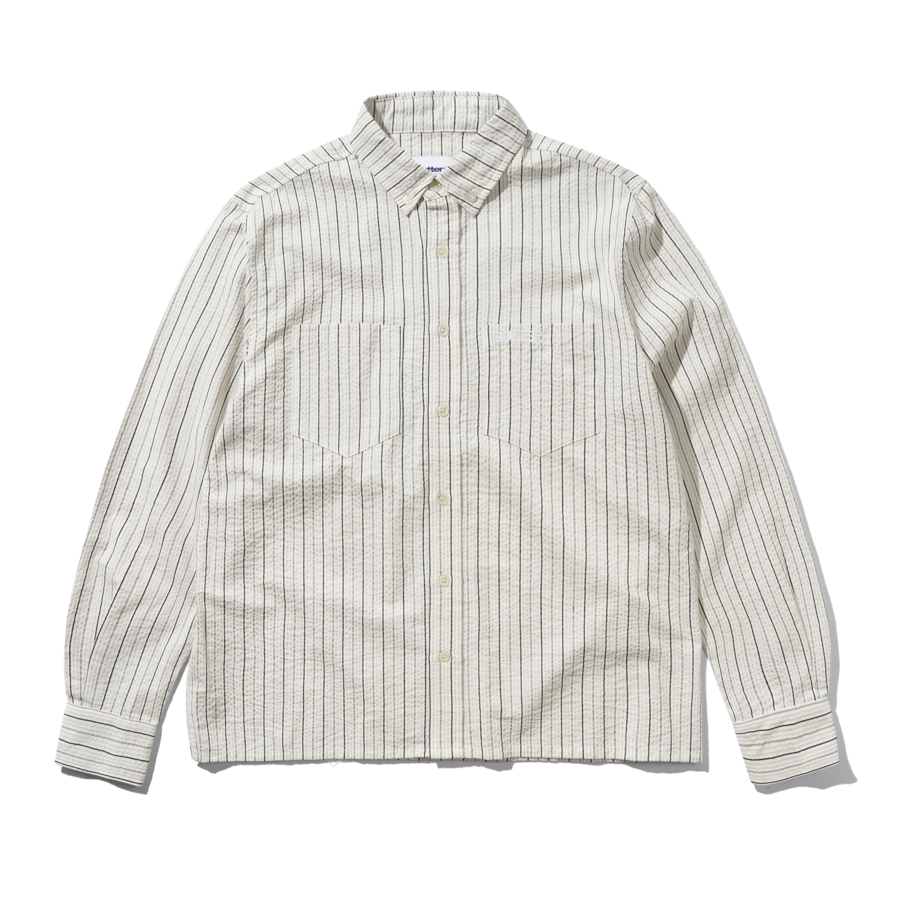 Seersucker Shirt - White