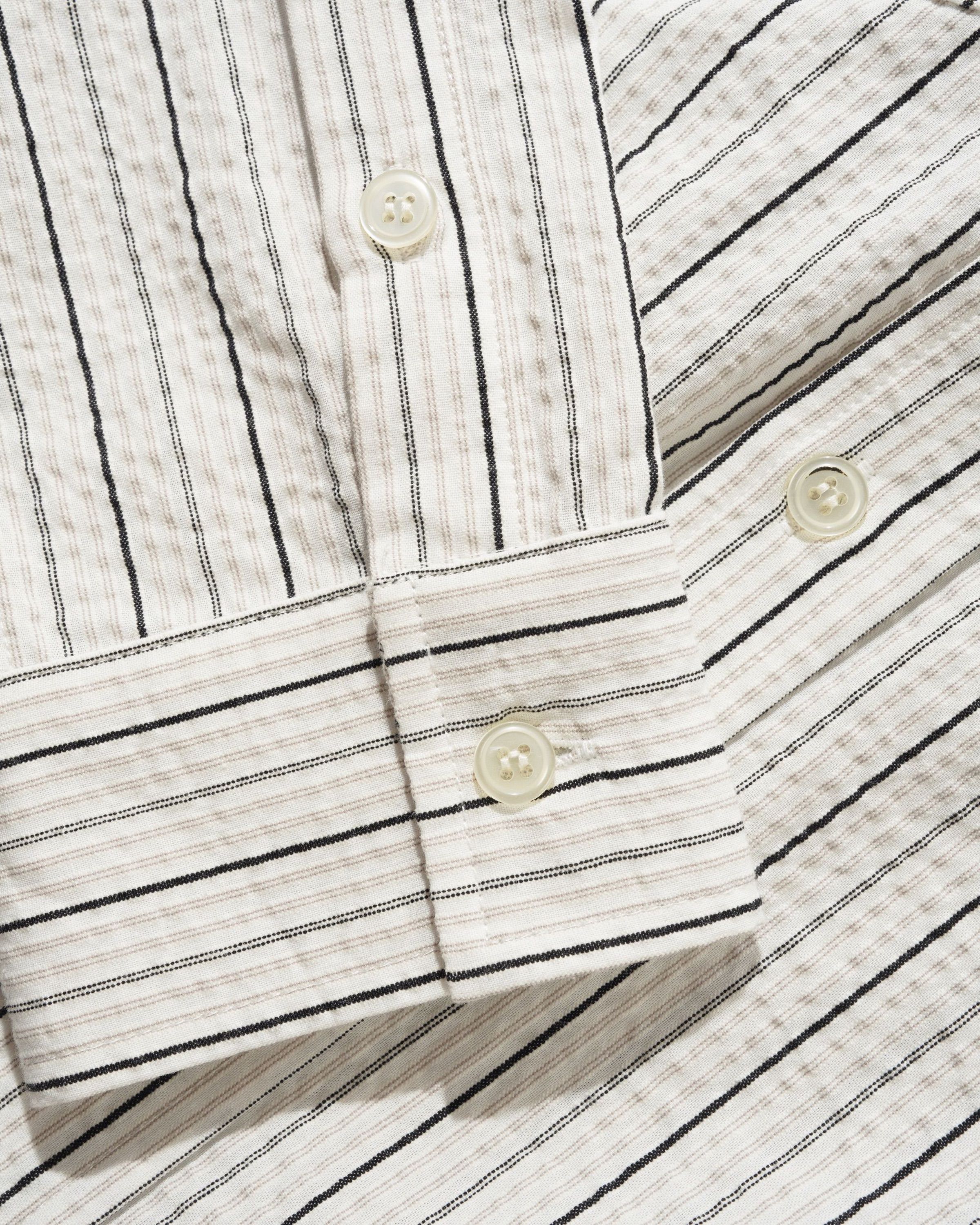 Seersucker Shirt - White
