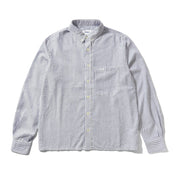 Chemise Rayée Seersucker - Marine