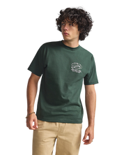 Service Repair T-Shirt - Dried Kelp Green