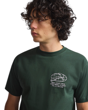 Service Repair T-Shirt - Dried Kelp Green