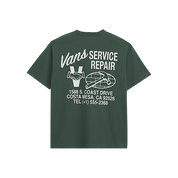 Service Repair T-Shirt - Dried Kelp Green