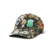 Service 6 Panel Cap - Foliage Camo