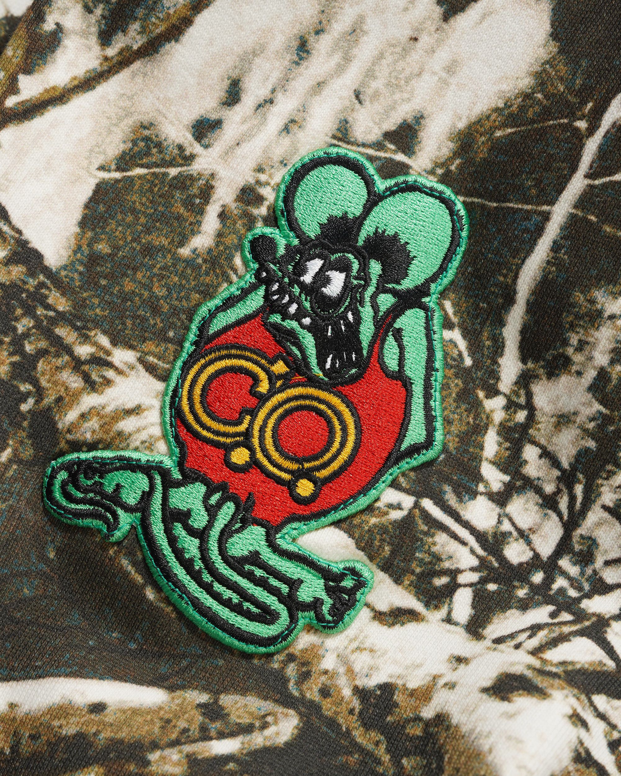 Service Zip-Thru Hood - Foliage Camo