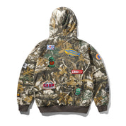 Service Zip-Thru Hood - Foliage Camo