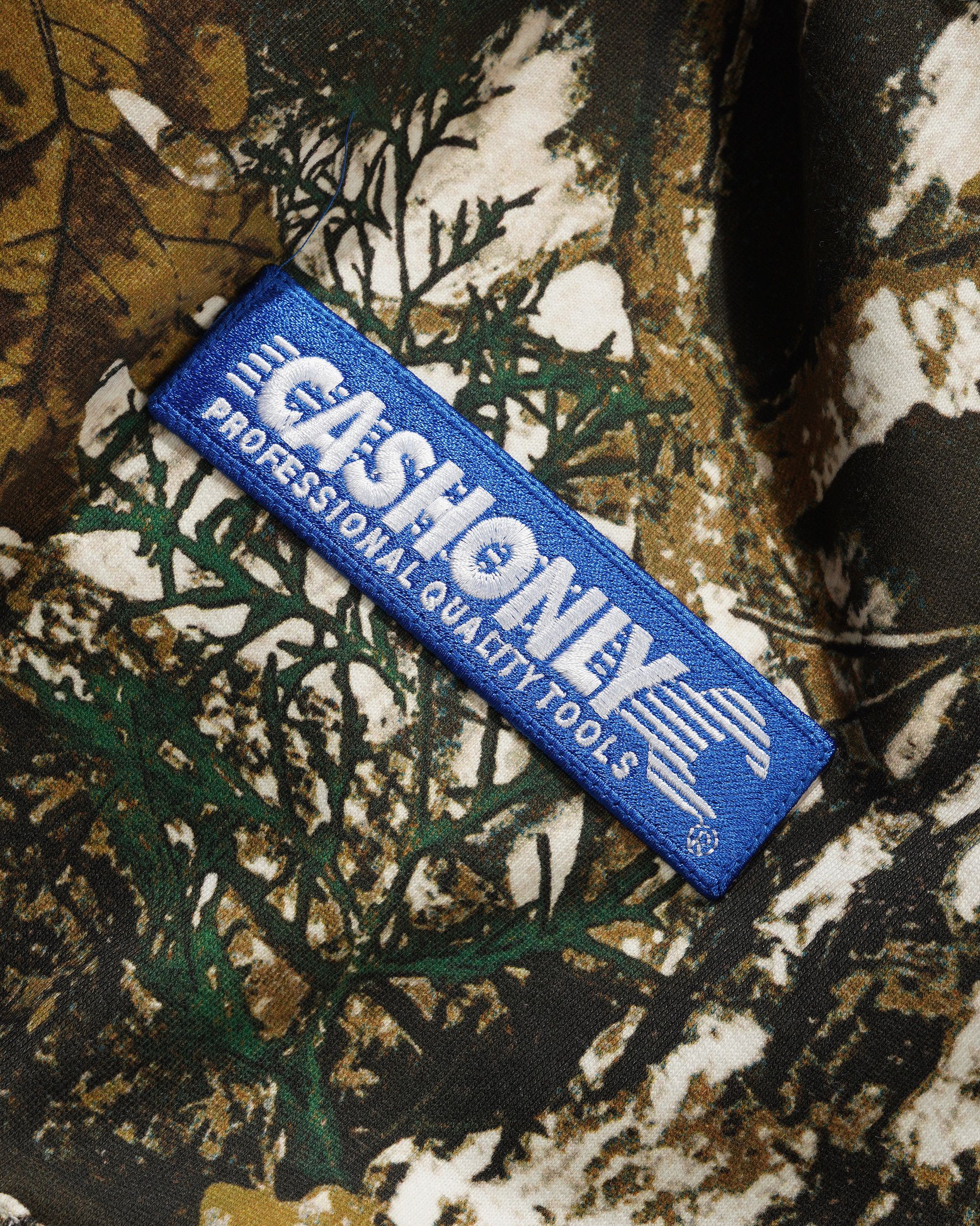 Service Zip-Thru Hood - Foliage Camo