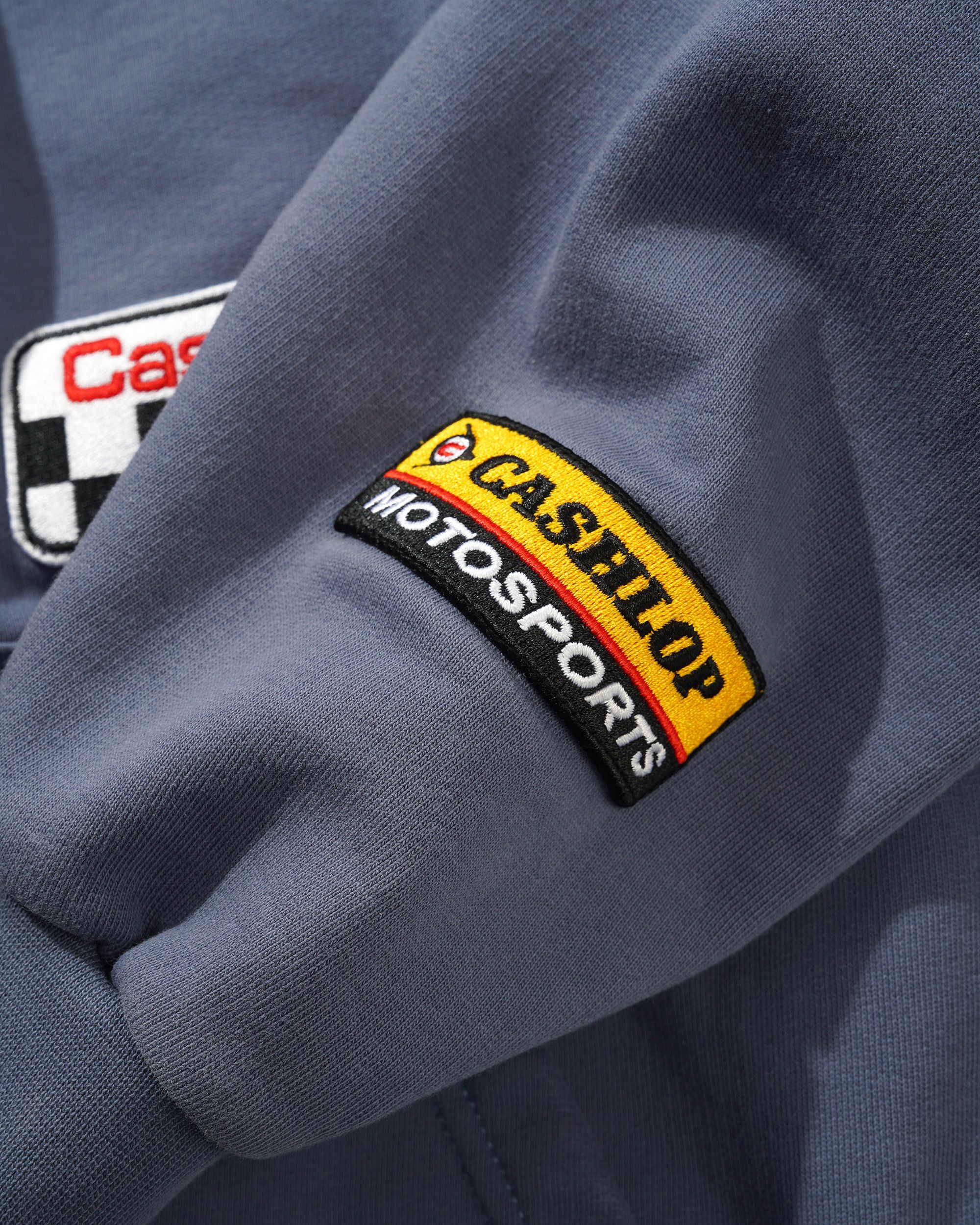 Service Zip-Thru Hood - Washed Stone Navy