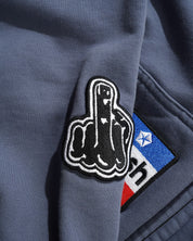 Service Zip-Thru Hood - Washed Stone Navy