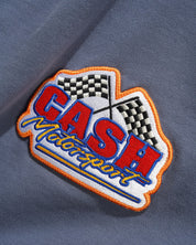 Service Zip-Thru Hood - Washed Stone Navy