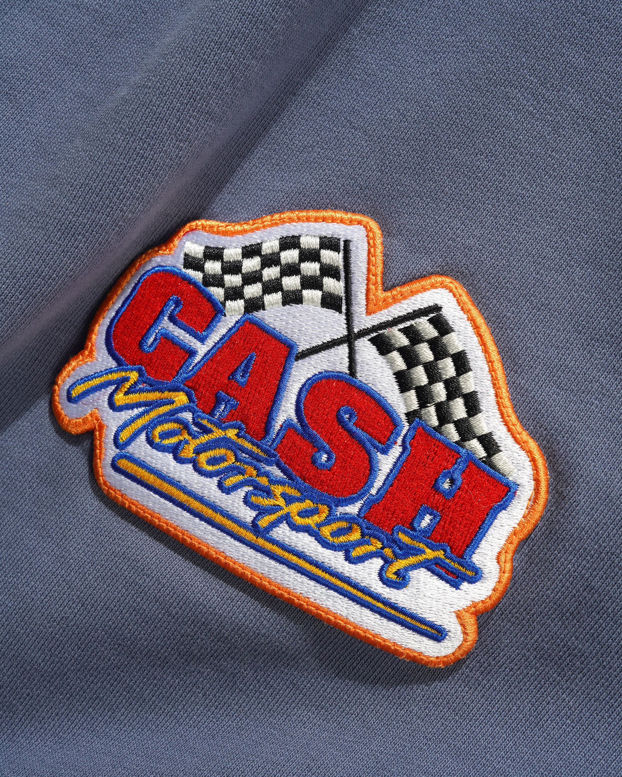 Service Zip-Thru Hood - Washed Stone Navy