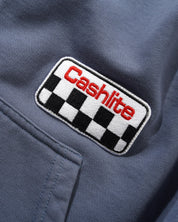 Service Zip-Thru Hood - Washed Stone Navy