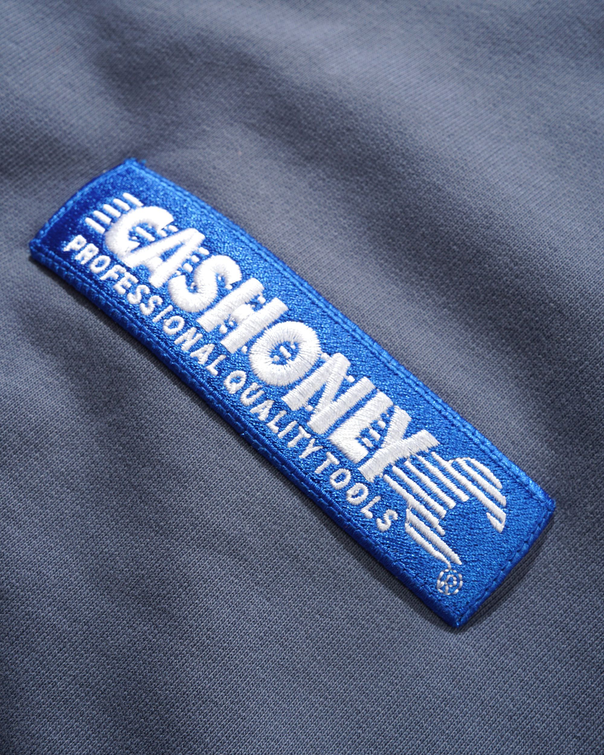 Service Zip-Thru Hood - Washed Stone Navy