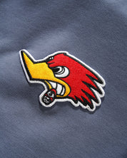 Service Zip-Thru Hood - Washed Stone Navy