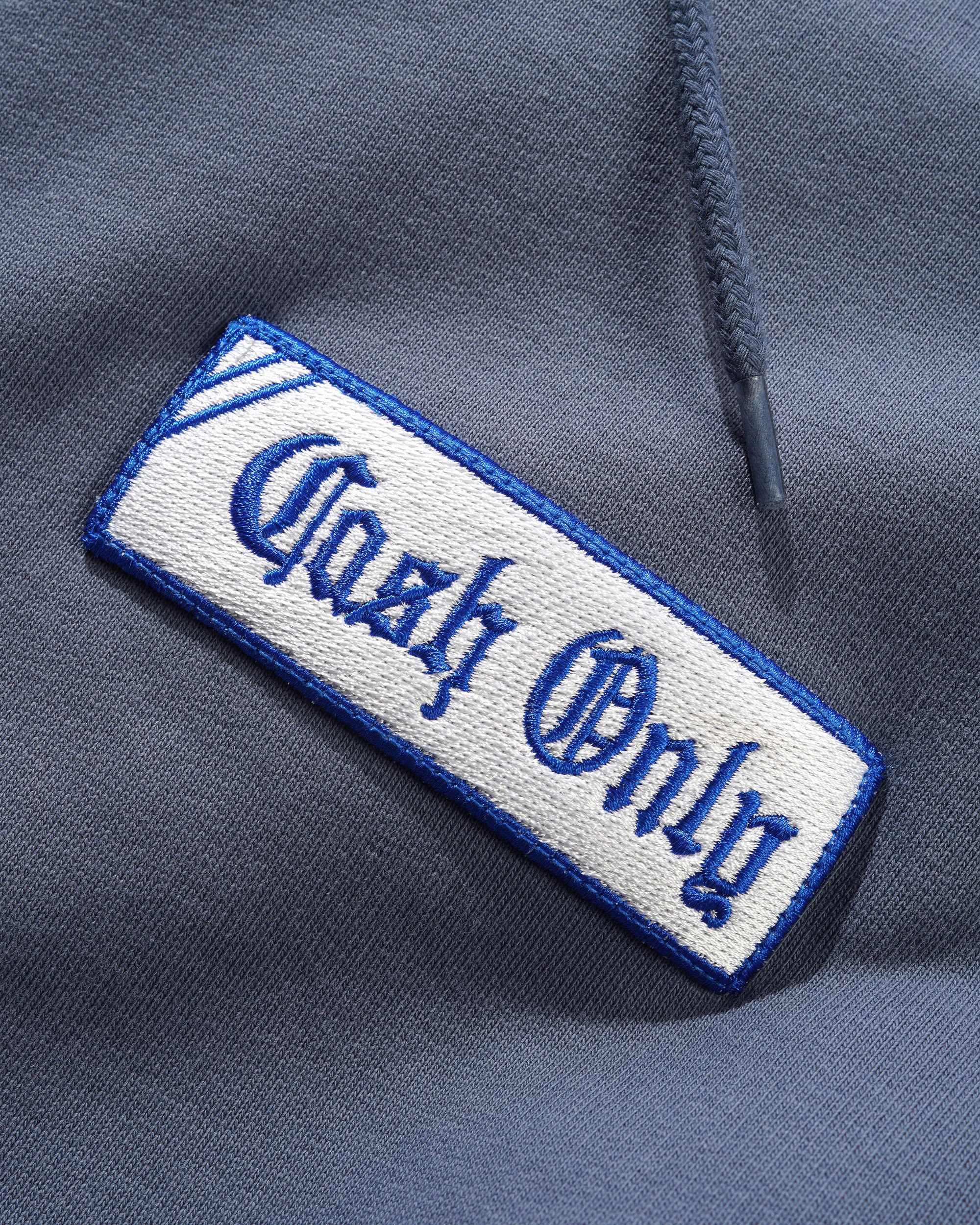 Service Zip-Thru Hood - Washed Stone Navy