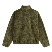 Shepard Half-Zip Polar Fleece - Mossy Olive Green/Obsidian Fern Green