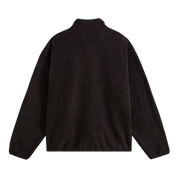 Polaire Shepard à Demi-Zip - Noir