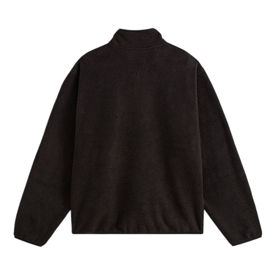 Polaire Shepard à Demi-Zip - Noir