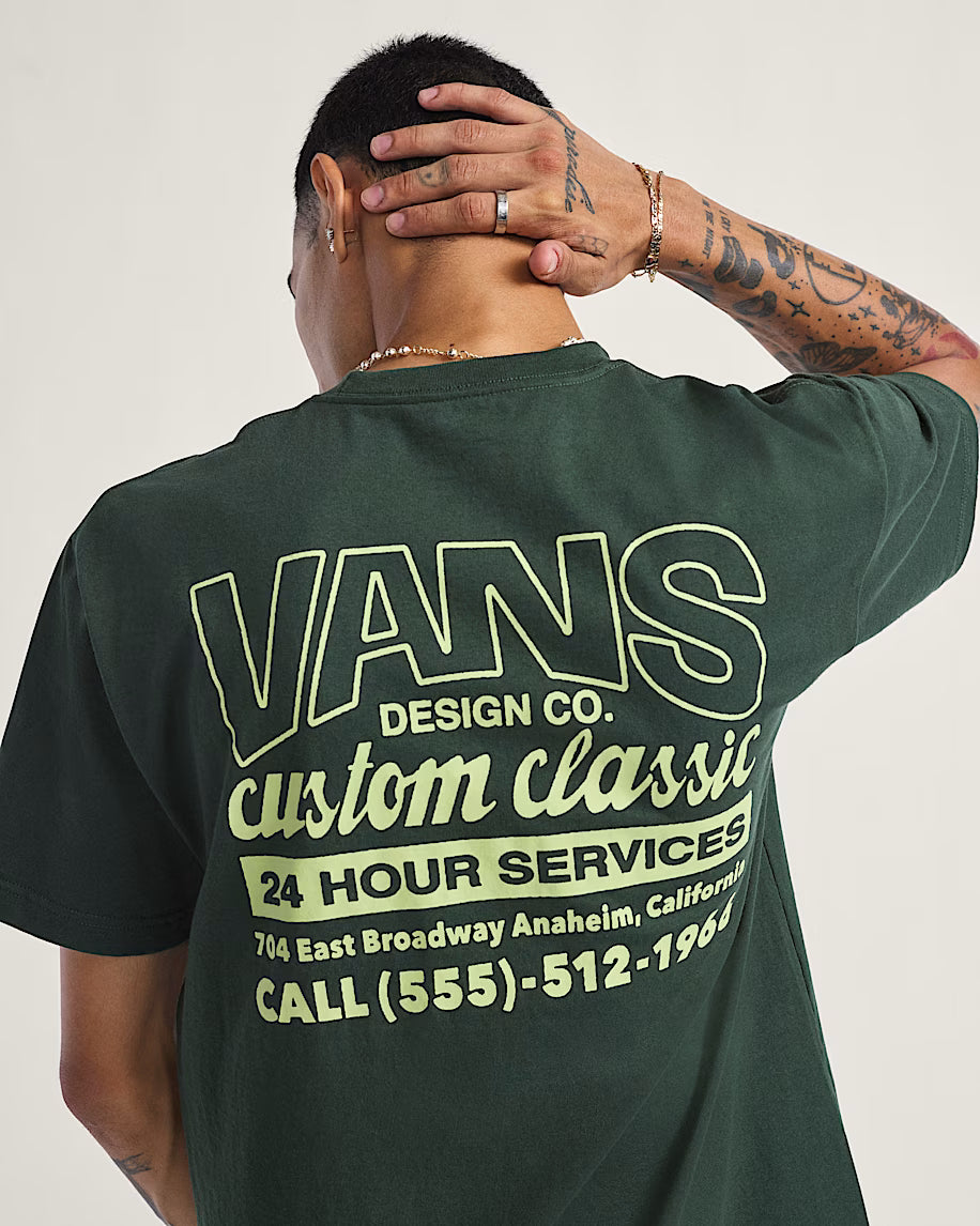 Shop Front SS T-Shirt - Dried Kelp