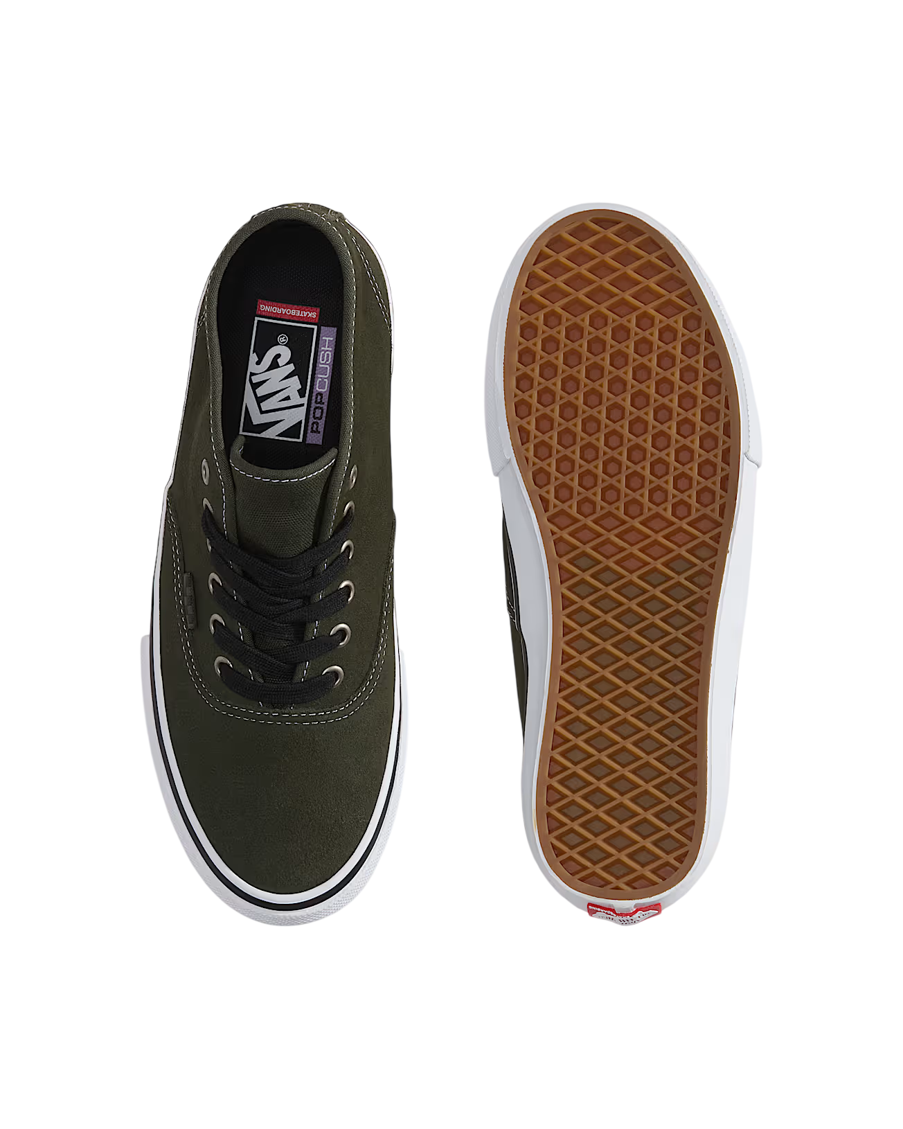 Skate Authentic Mid - Obsidian Fern