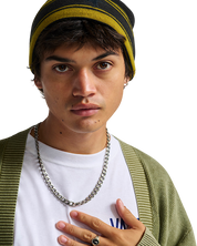 Skate Blurry Stripe Tuque - Noir