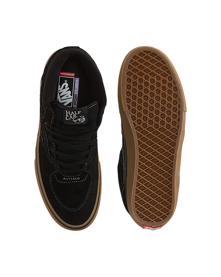 Skate Half Cab - Black/Gum/White