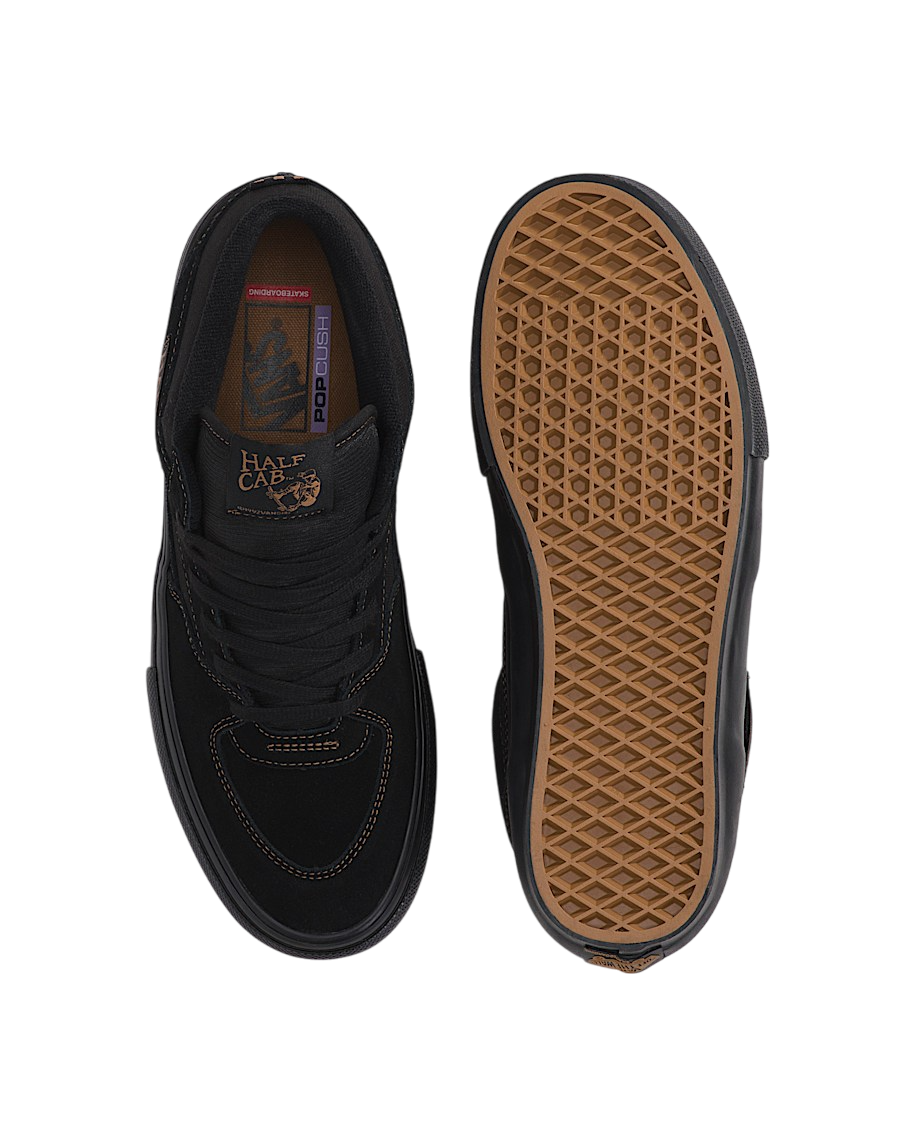 Skate Half Cab - Noir/Marron