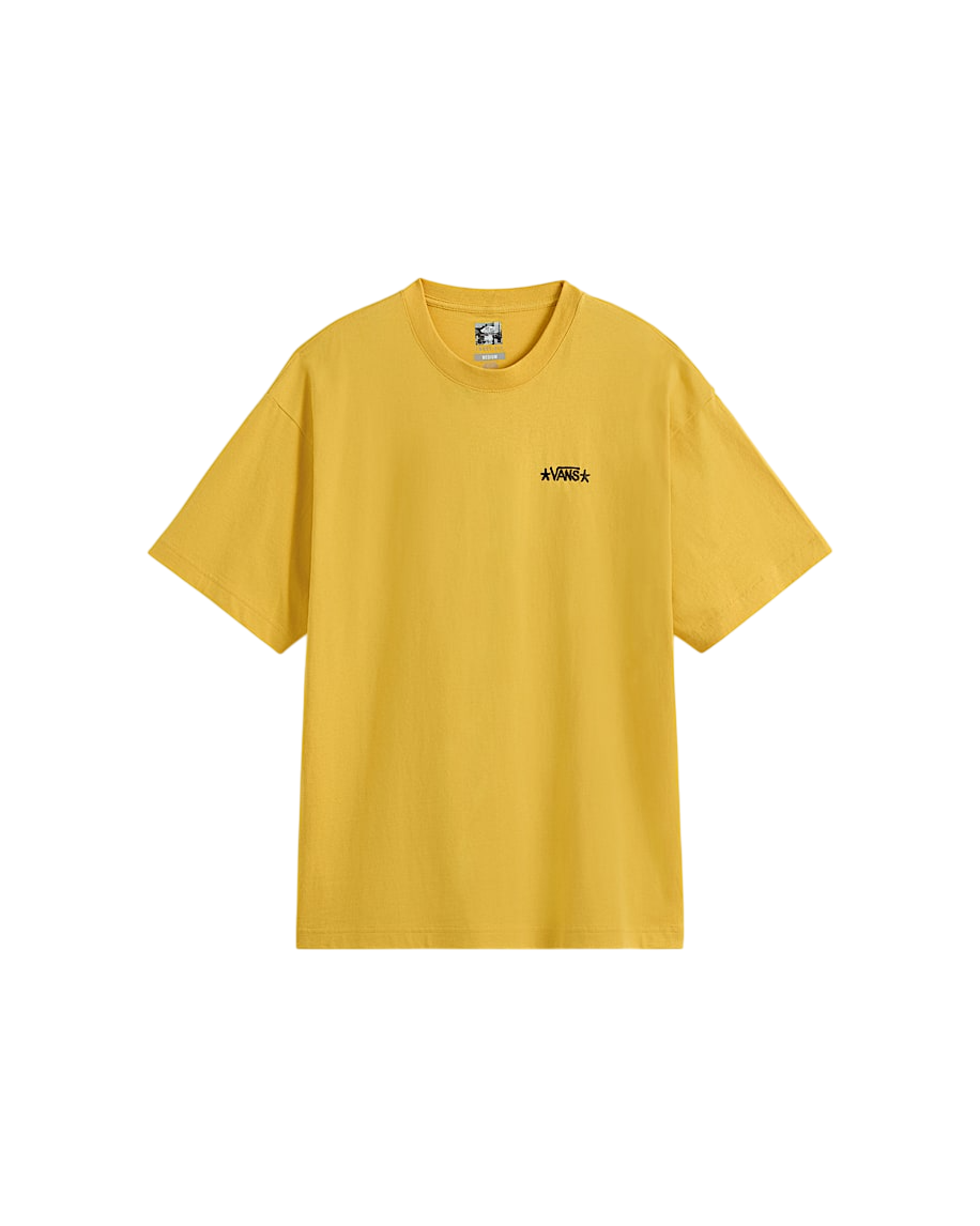 Skate Atiba Haze Hug SS Tee - Spicy Mustard