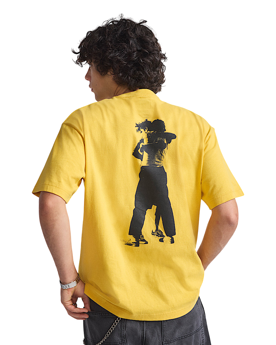 Skate Atiba Haze Hug M/C T-Shirt - Moutarde Épicée