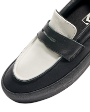 Skate Loafer - Black/White